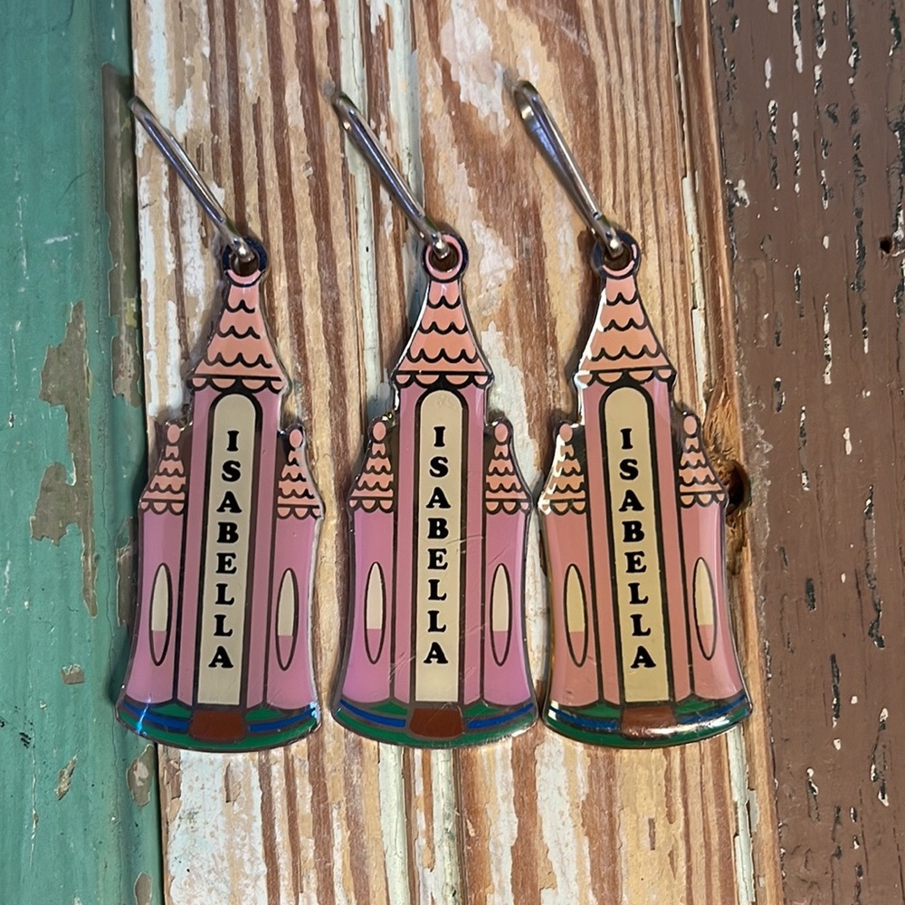 🔥SALE  Kids Jacket Zipper Pulls, Monogrammed Isabella